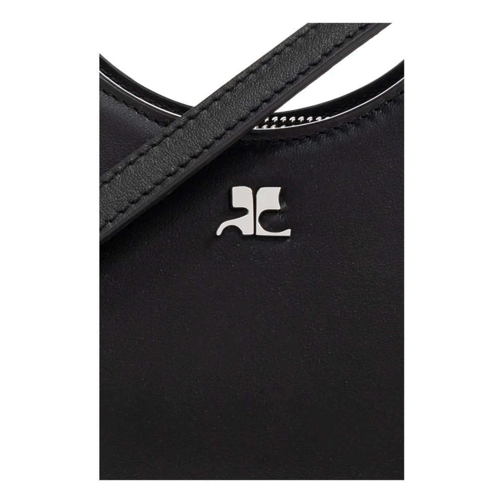 Courrèges Handtas Mini Black Dames
