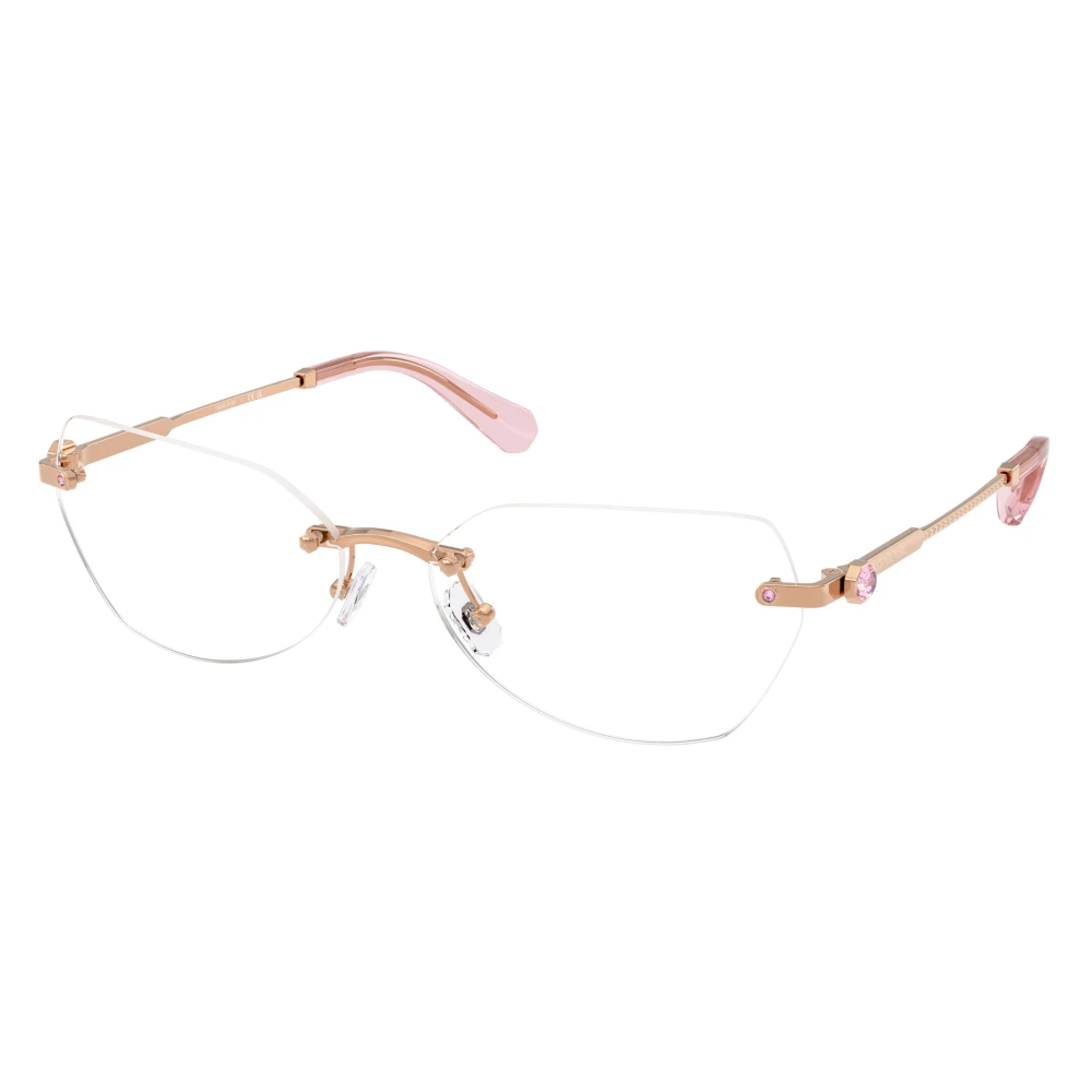 Swarovski Women's Yellow Sk1031 Optical Frame - Glasses - 56 Mm - Accessories