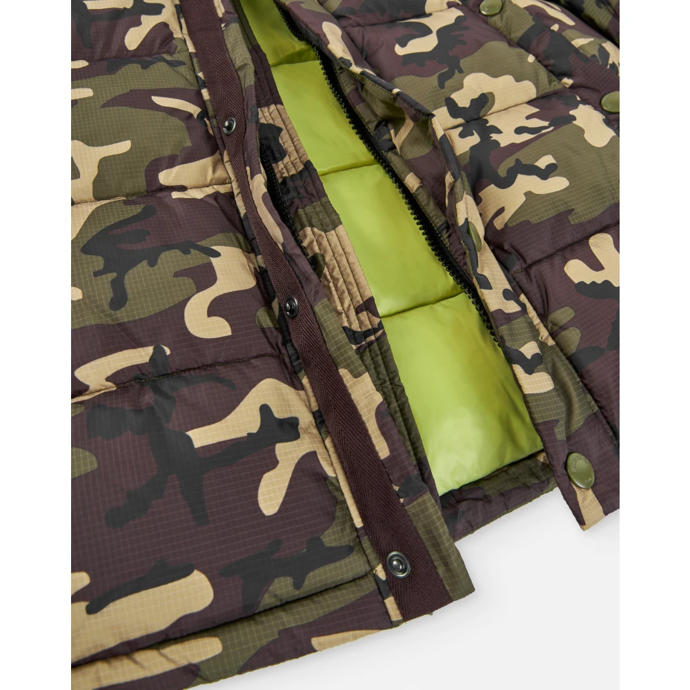 Blauer Militaire jas met capuchon Green Heren