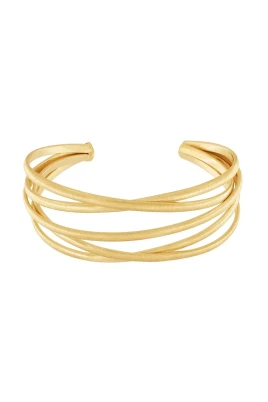 Guldpläterat Wrap Armband