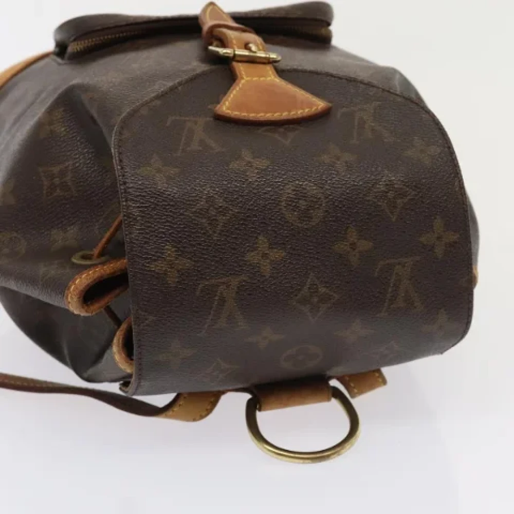 Louis Vuitton Vintage Pre-owned Canvas backpacks Brown Dames