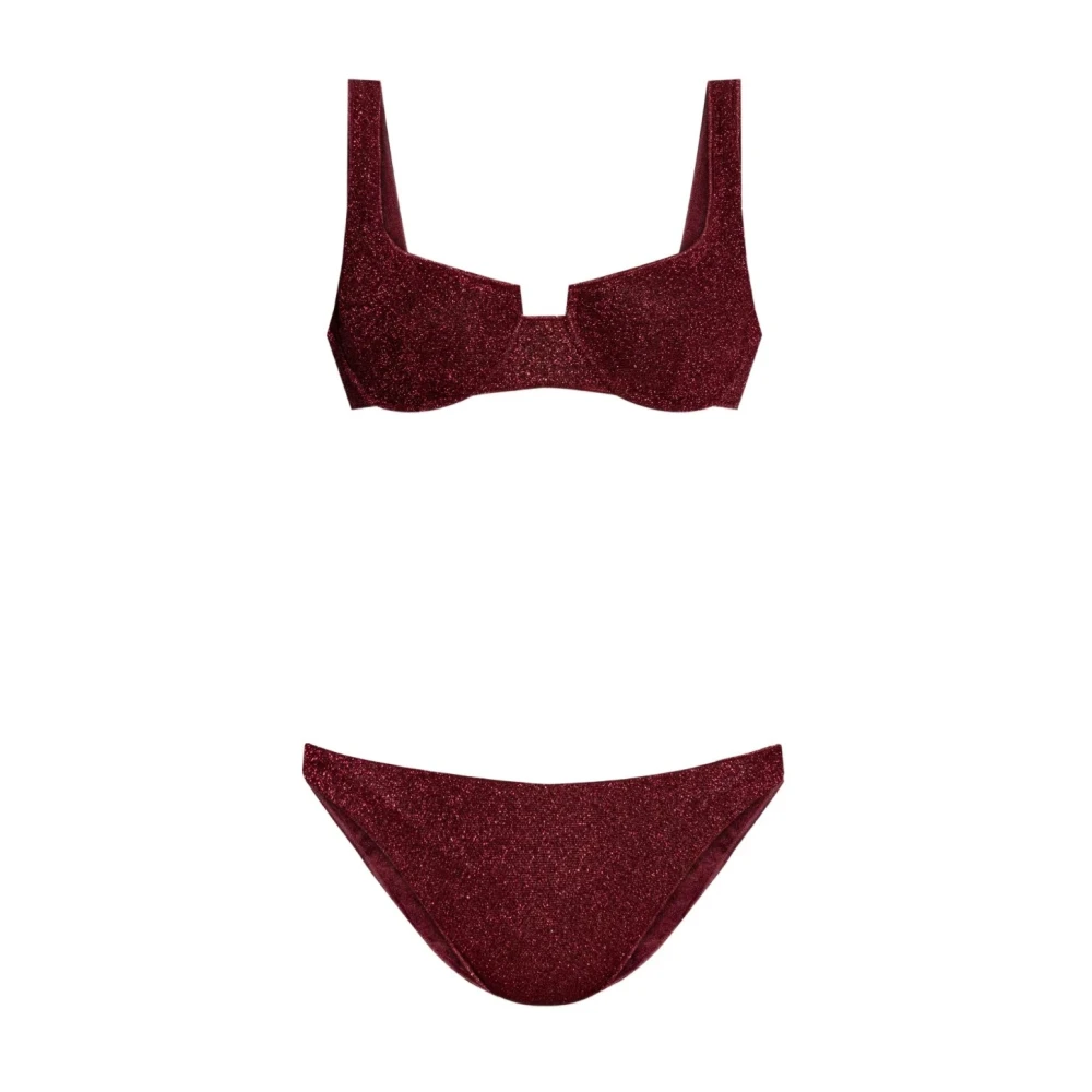 Oseree - Swimwear > Bikinis - Red - Oseree - Modalova