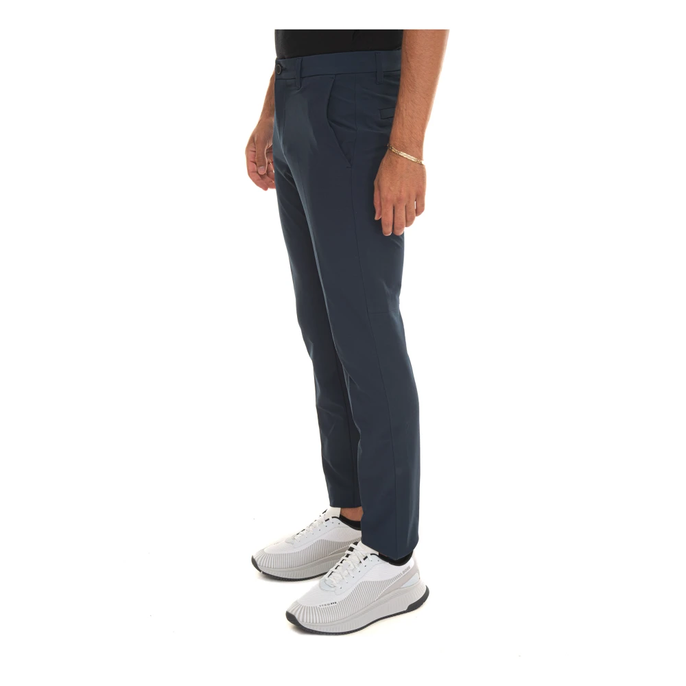 Boss T-Commuter-Slim Chino Blue Heren