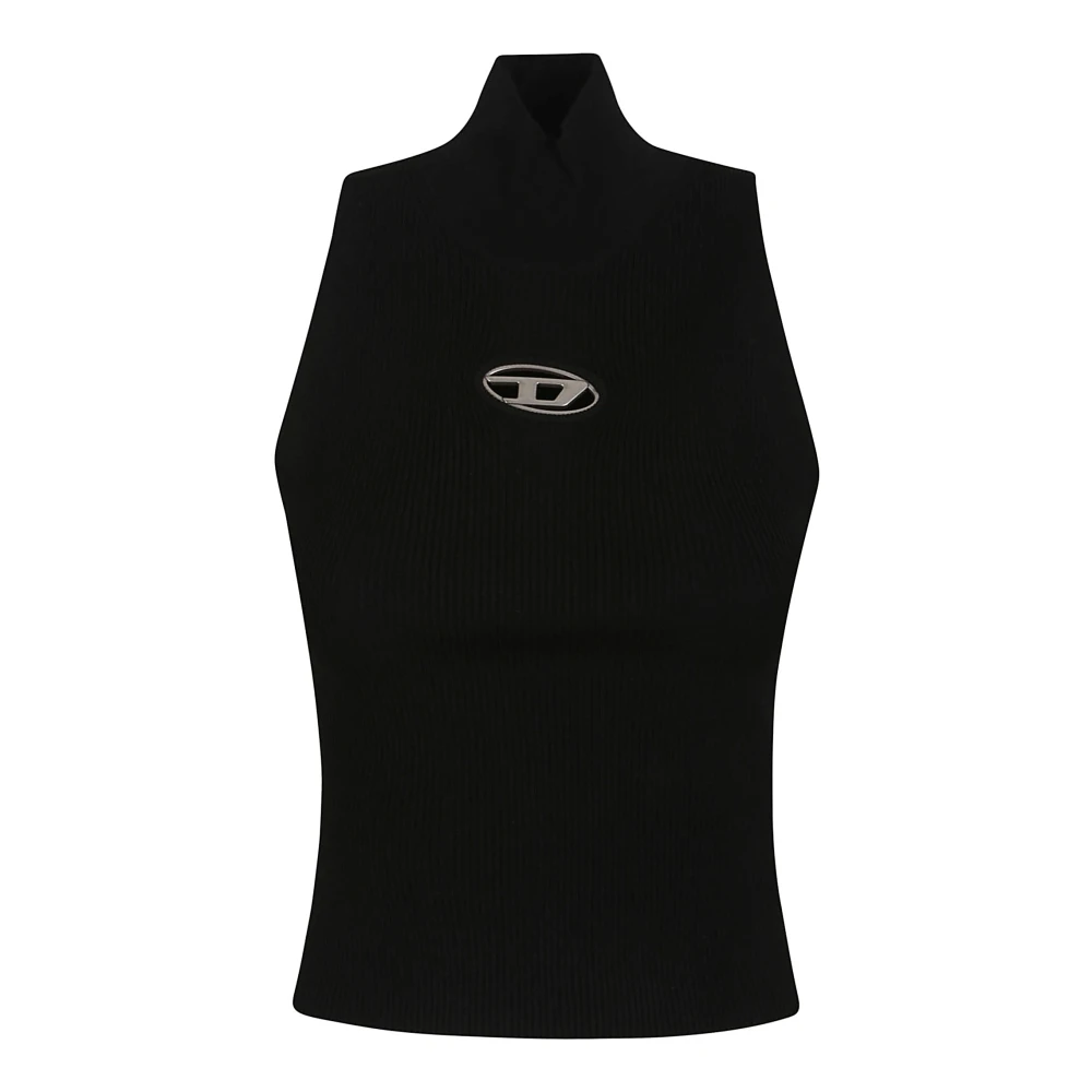 Diesel Stijlvolle Gebreide Kleding Collectie Black Dames