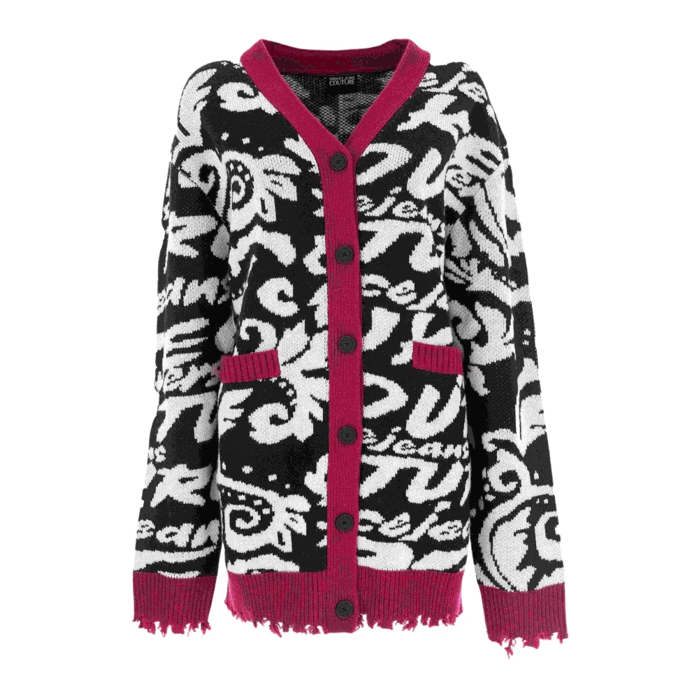 Knitwear > Cardigans - - Versace Jeans Couture - Modalova