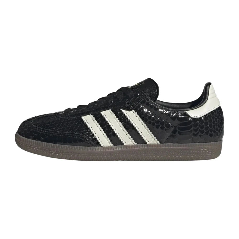 Adidas Women's Black Samba Og Core Off White Gum Sneakers Ih9015 Cm - Image 2