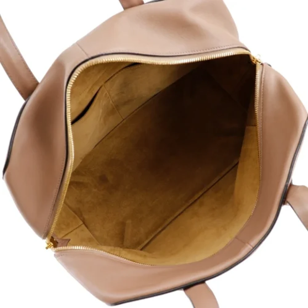 Loewe Pre-owned Leather travel-bags Brown Dames
