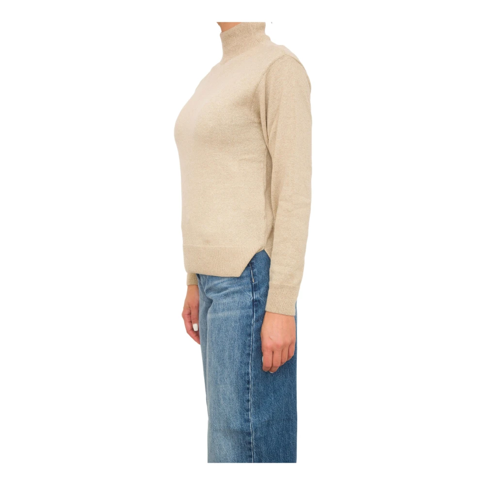 Armani Exchange Stijlvolle Pullover in Goud Yellow Dames