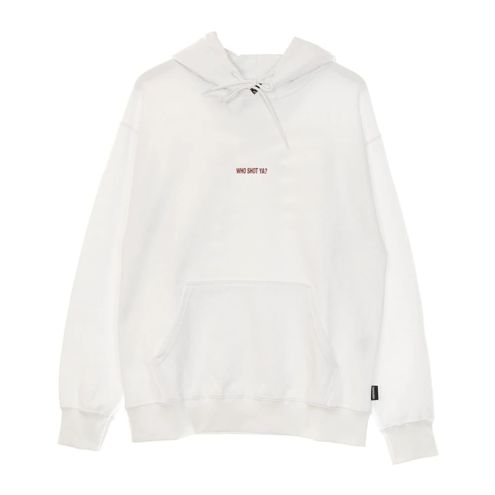 Propaganda Biggie Hoodie Lichtgewicht Sweatshirt White Heren