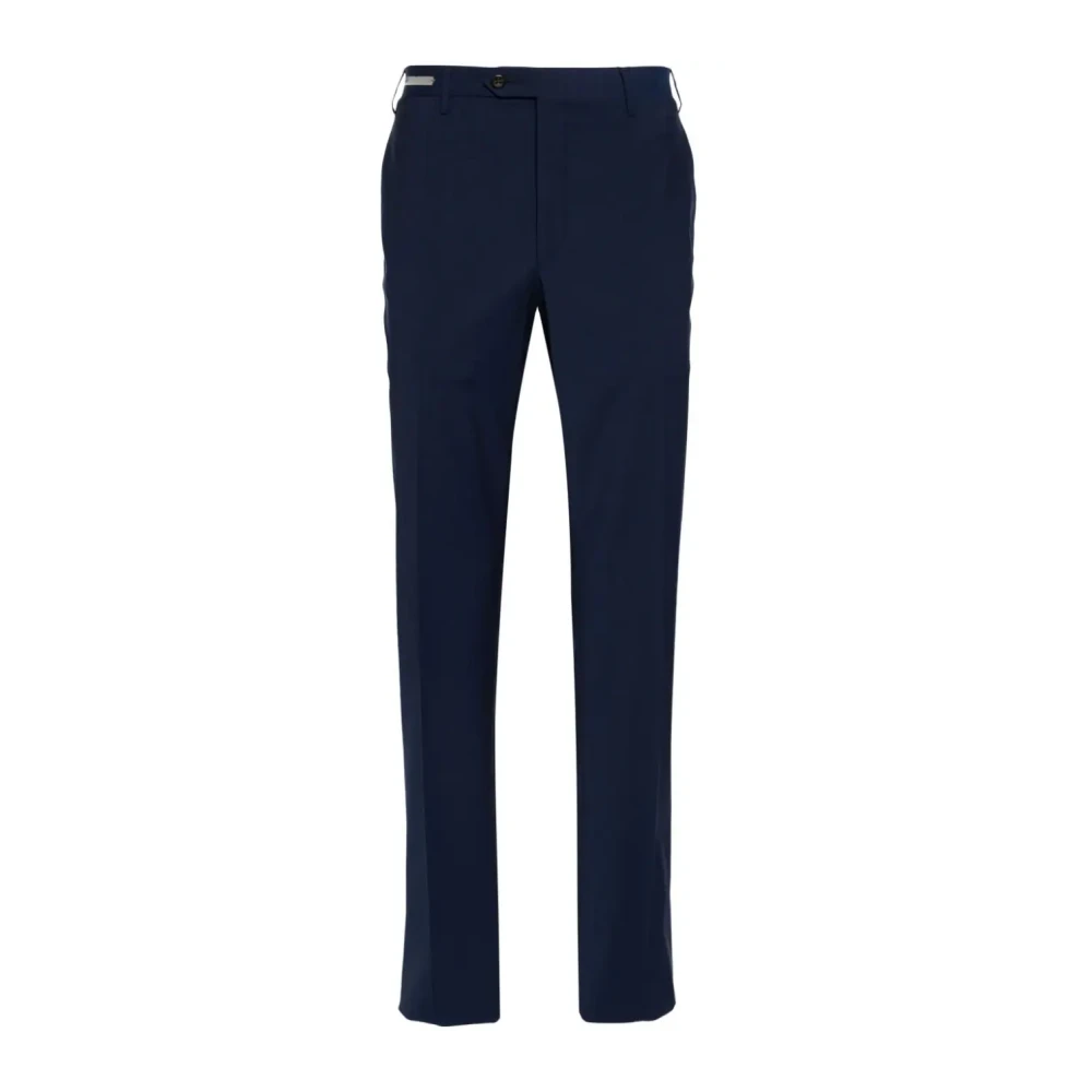 Corneliani Slim-fit Trousers Blue Heren