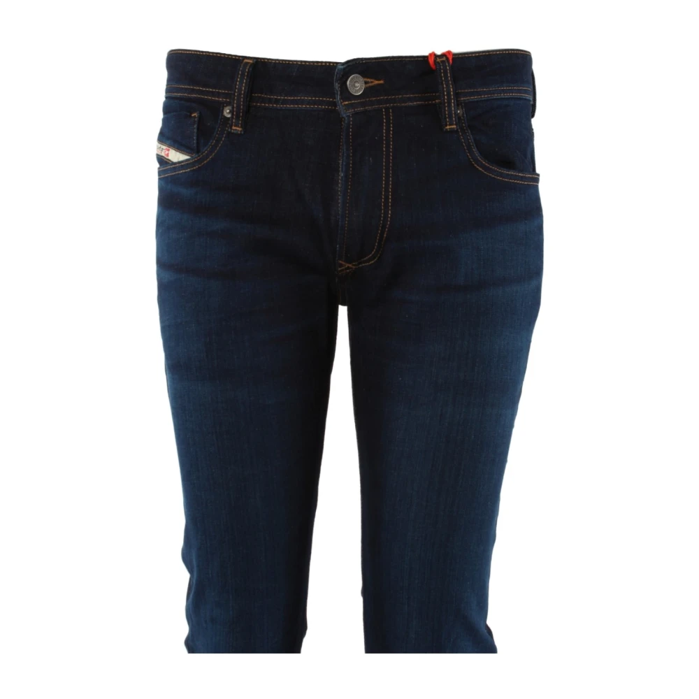 Diesel Blauwe Skinny Fit Jeans voor Heren Blue Heren