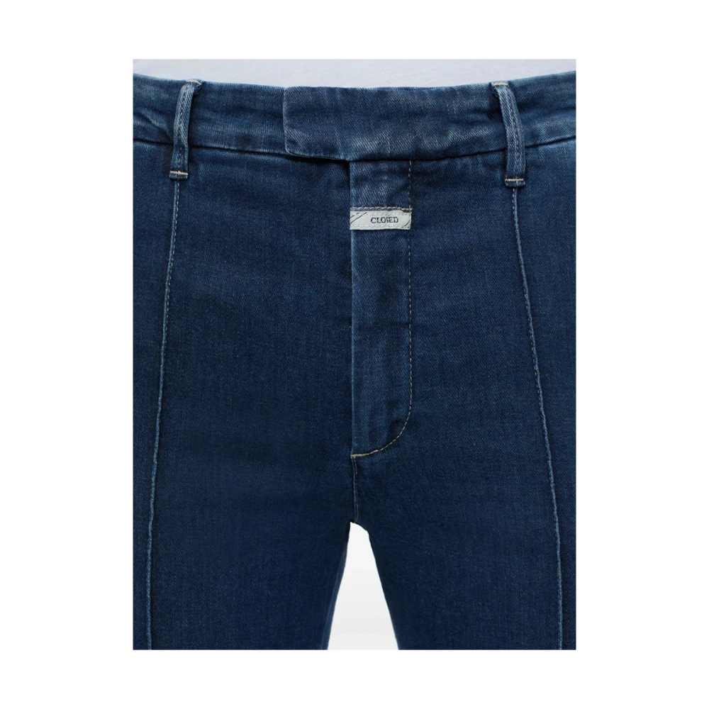 closed Indigo Blauwe Denim Jeans met Achterzak Blue Dames