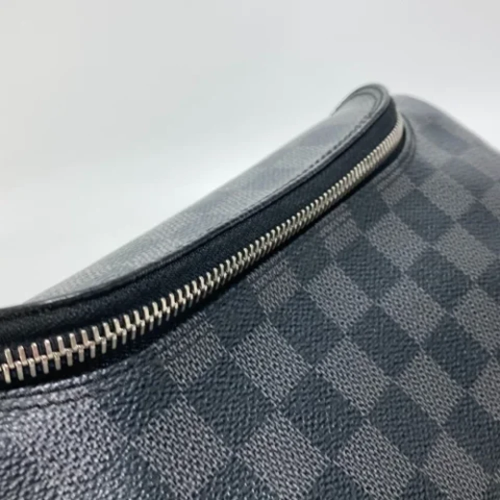 Louis Vuitton Vintage Pre-owned Fabric pouches Black Dames