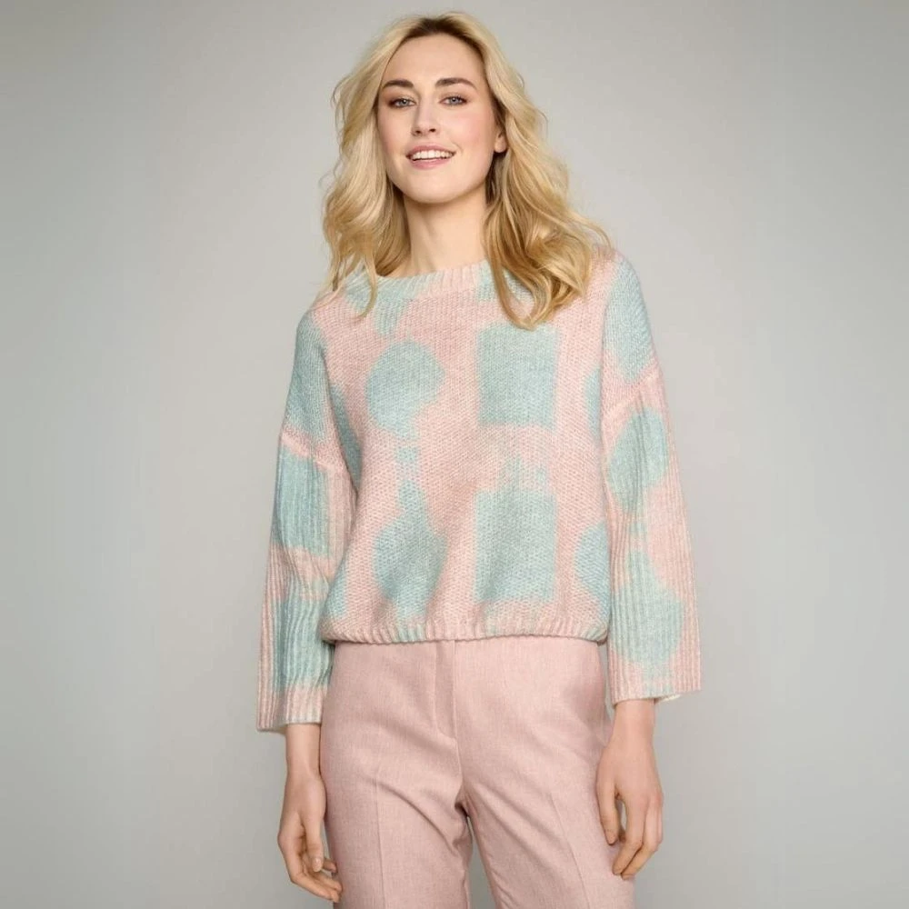 Marie Méro Multicolor trendy print pullover Multicolor Dames