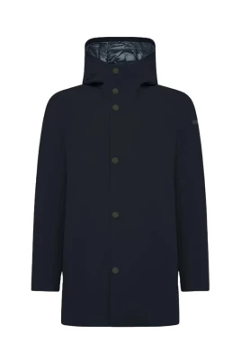 Blå Parka med Stratofabric3 Membran