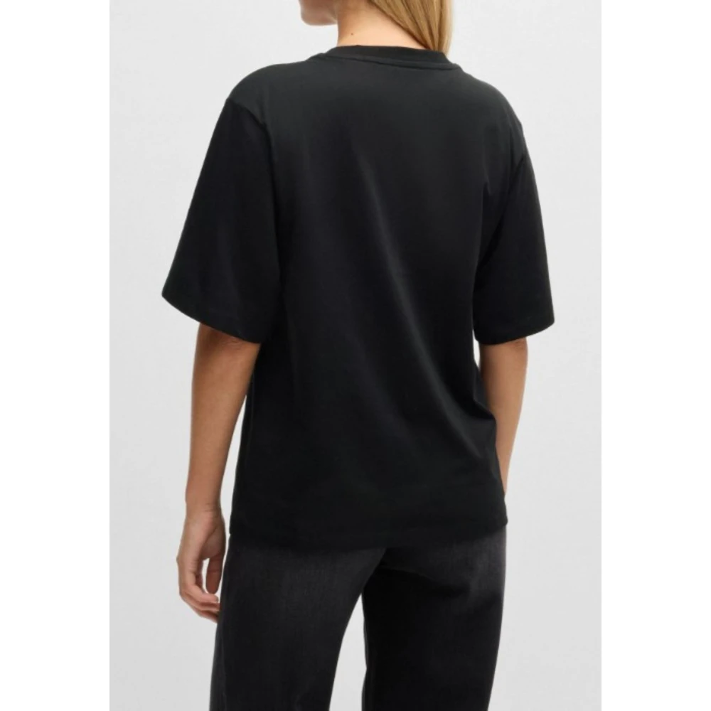 Hugo Boss Dames Logo T-Shirt Black Dames