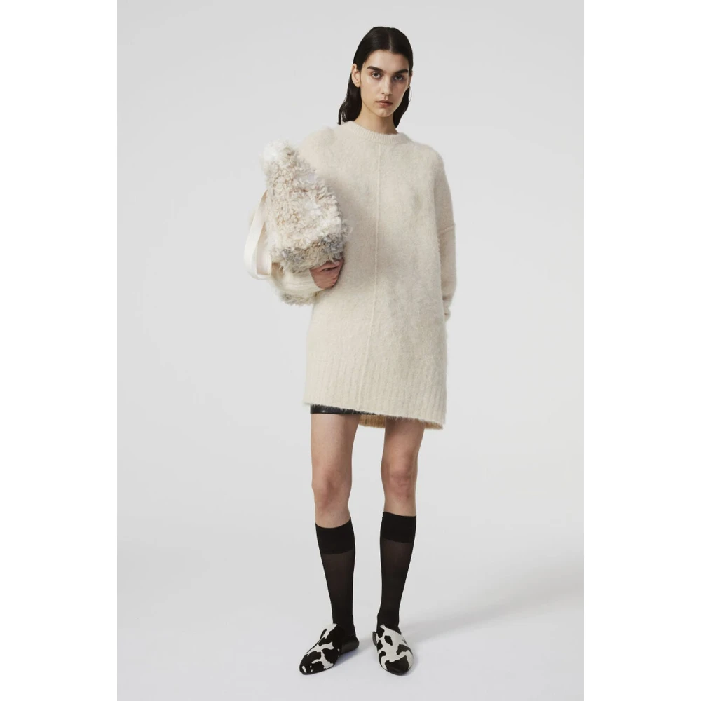 Rodebjer Alpaca Sweater voor Ontspannen Weekenden Beige Dames