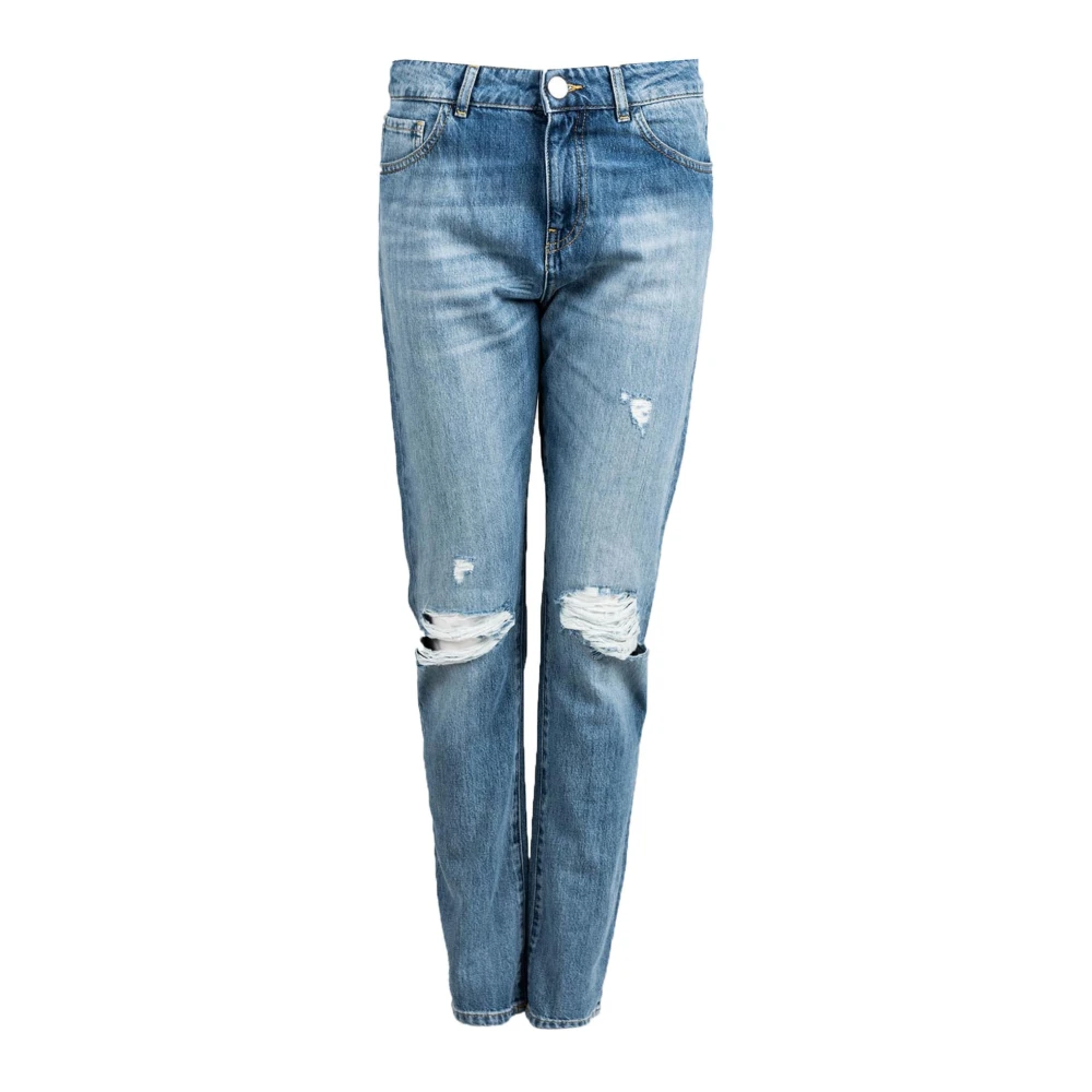 Pinko Trendy Slim-fit Jeans Blue Dames