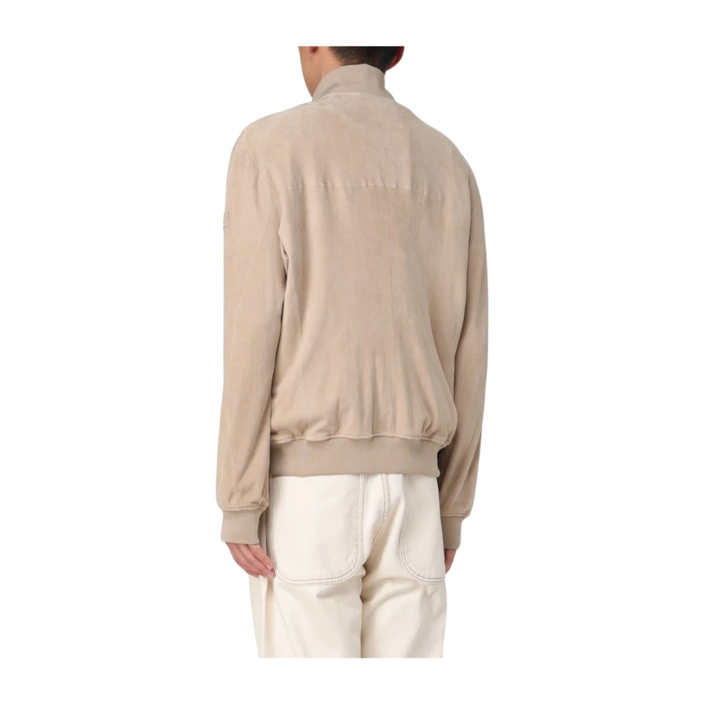 Peuterey Suede Sands Jas Beige Heren