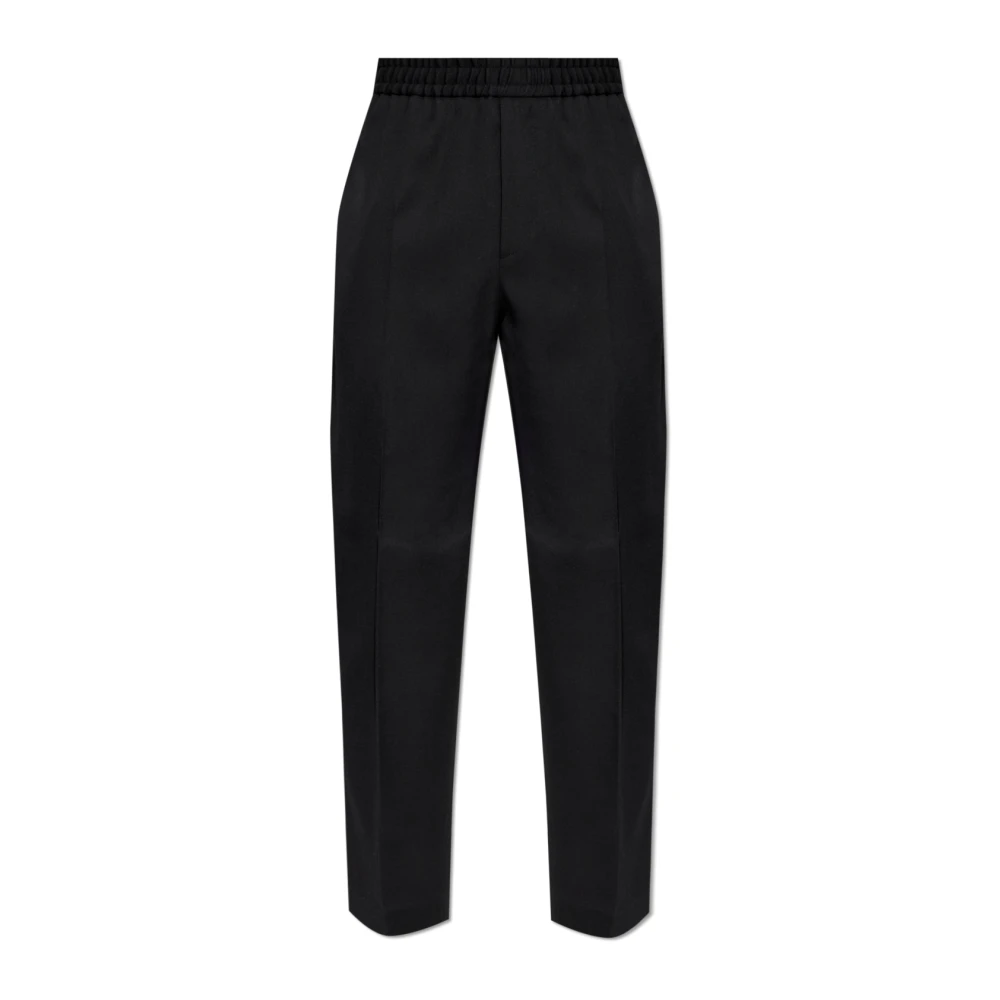 Golden Goose Homme Noir - Luke Wool Pantalons - Pantalons - Taille: M