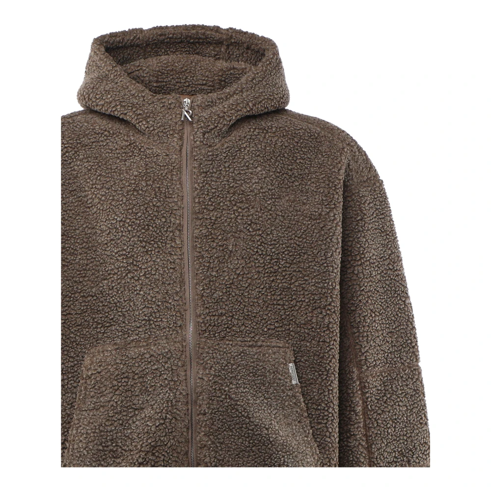 Represent Gewatteerde Hoodie met Kangoeroezak Gray Heren