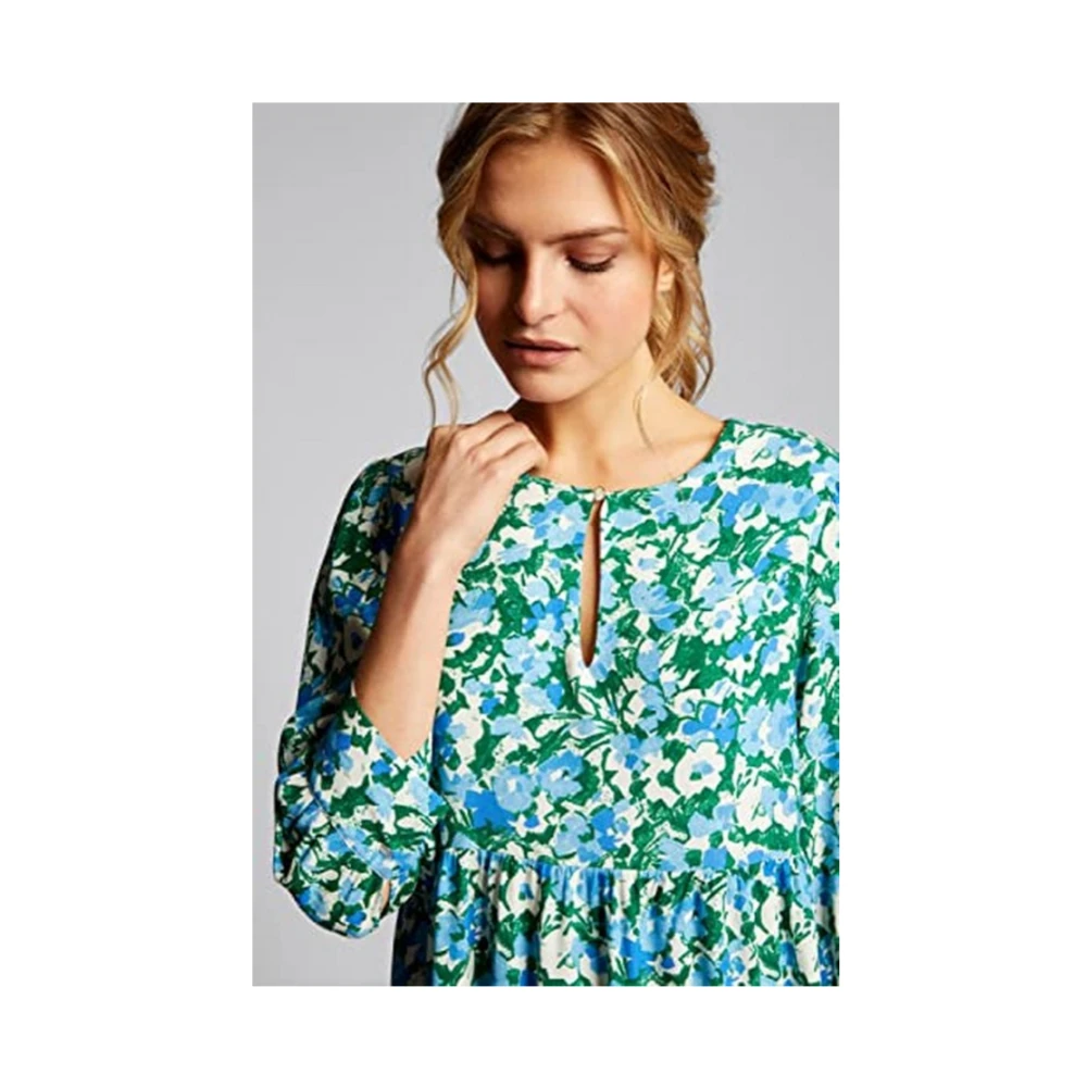 Rich & Royal Mini Jurk met Flo Green Dames