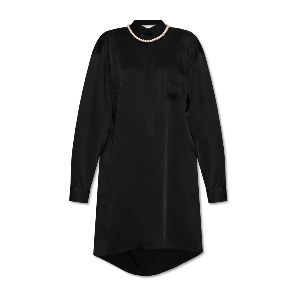 Moschino Women's Black Shirt-Style Dress