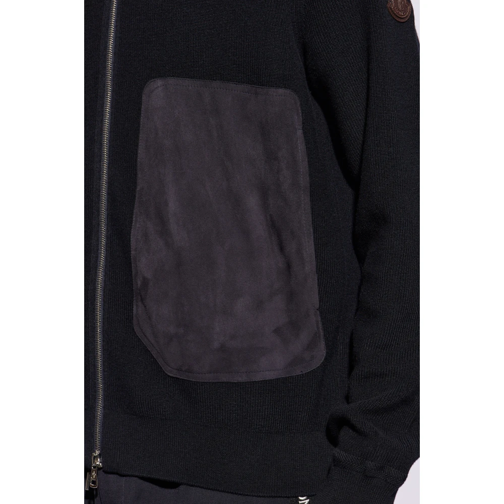 Moncler Ritsvest Blue Heren