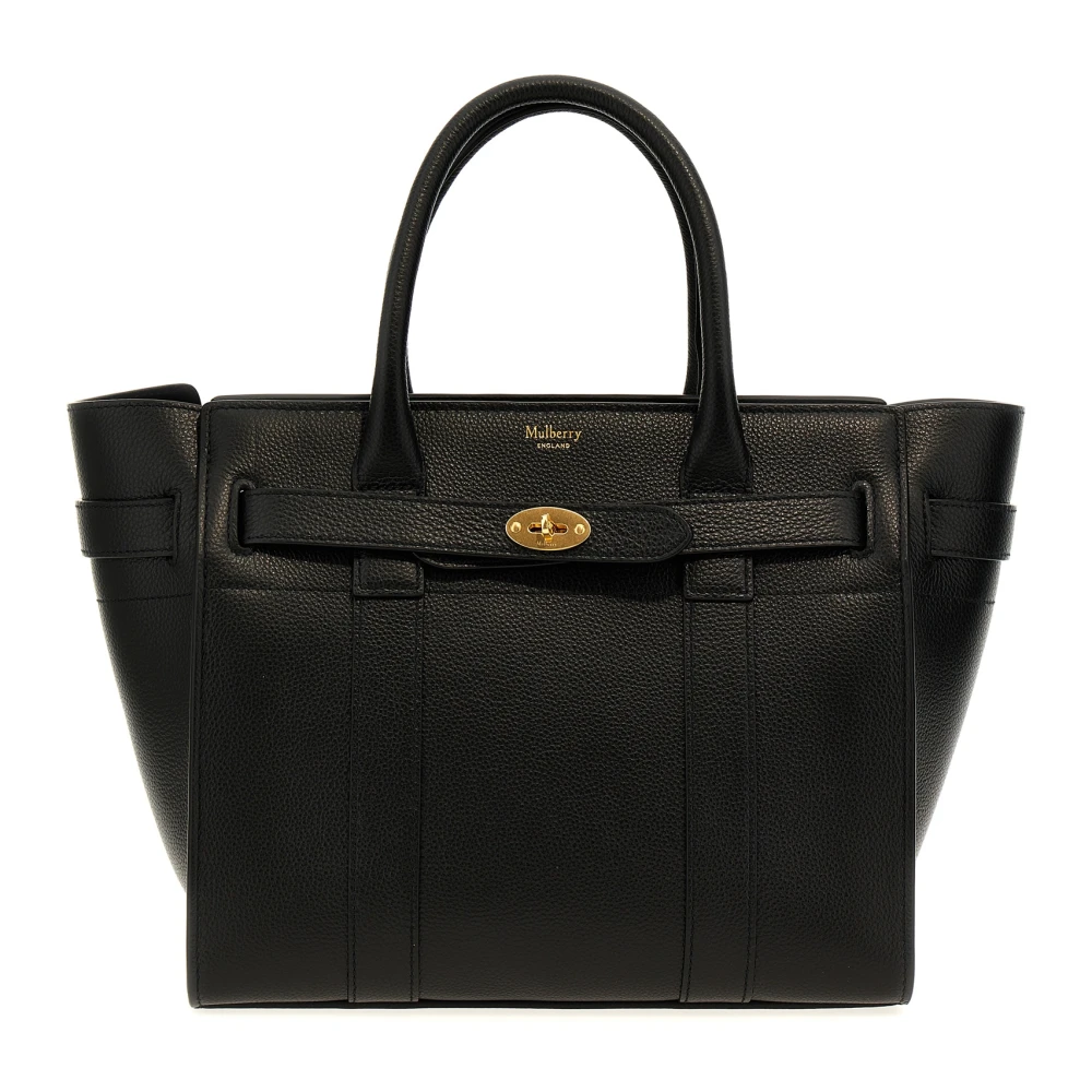Mulberry , Shopping Bags, Female, Black, One Size, Shopping Small Zipped Bayswater