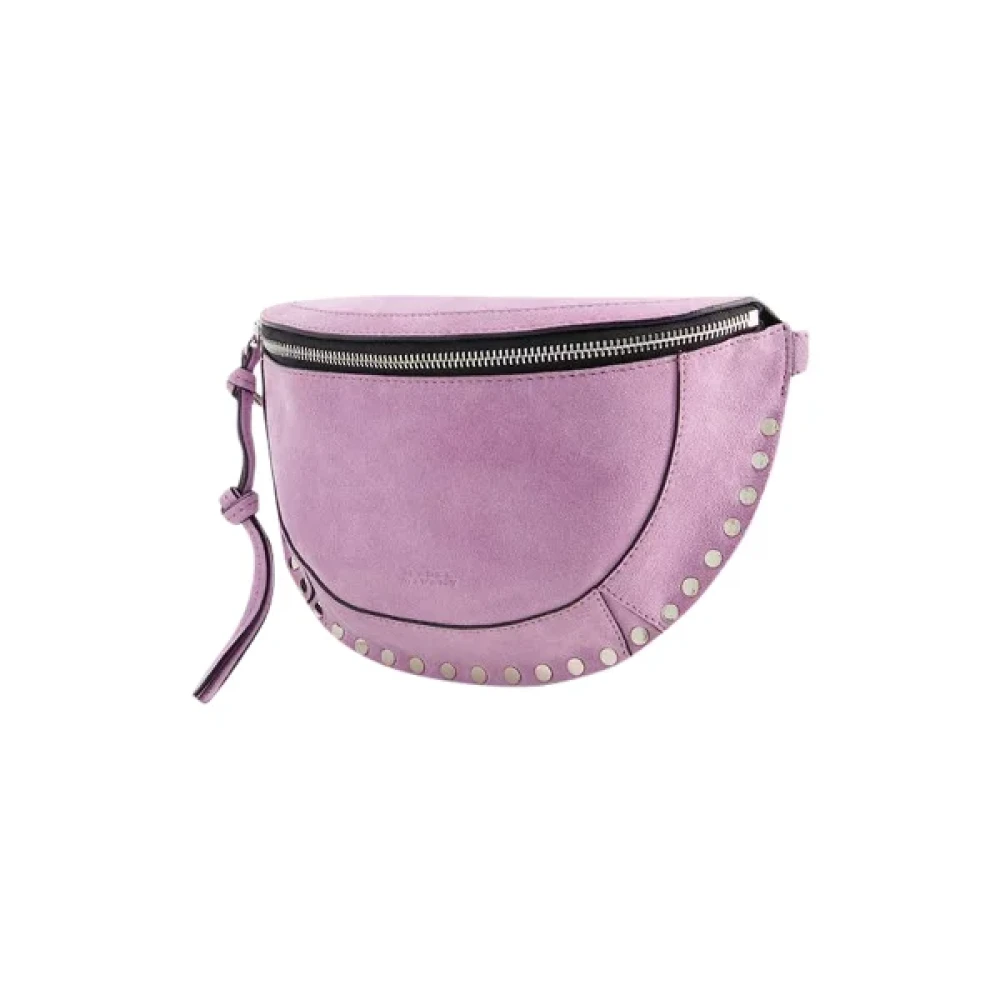 Isabel marant Leather shoulder-bags Purple Dames