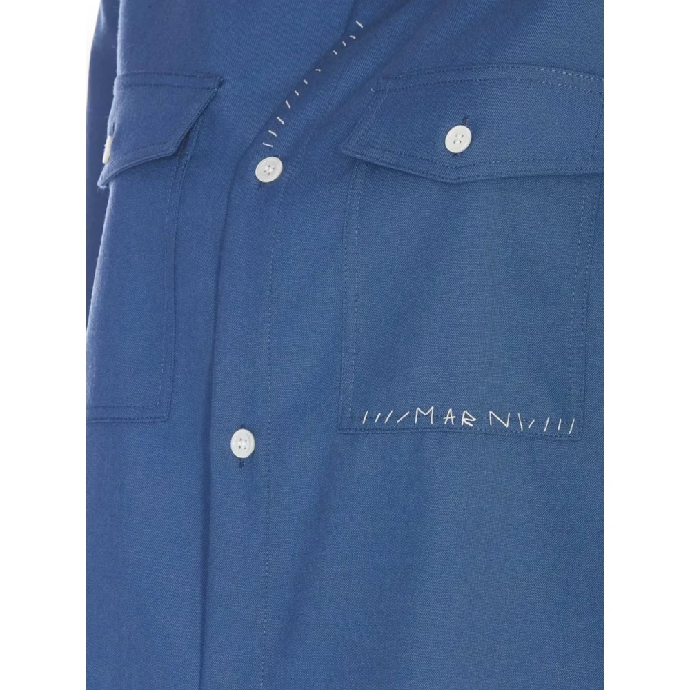 Marni Stijlvolle Overhemd Collectie Blue Dames