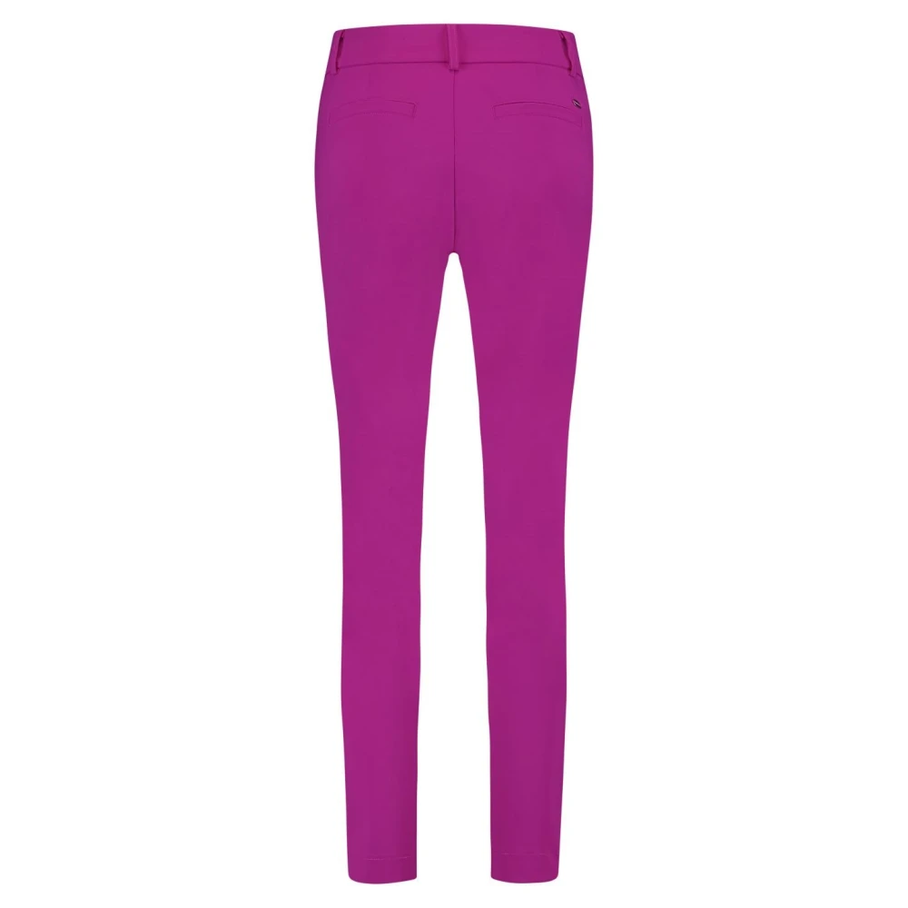 Lady Day Colette Kersen Slim Fit Broek Pink Dames
