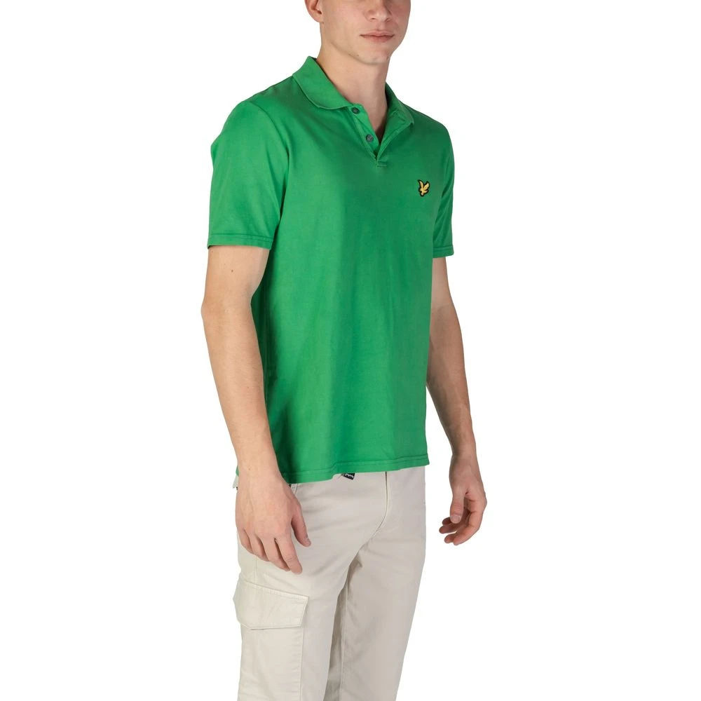 Lyle & Scott Groen Katoenen Poloshirt Herfst Winter Green Heren