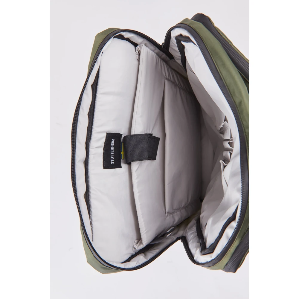 Stutterheim Militaire Stijl Rugzak Green Unisex