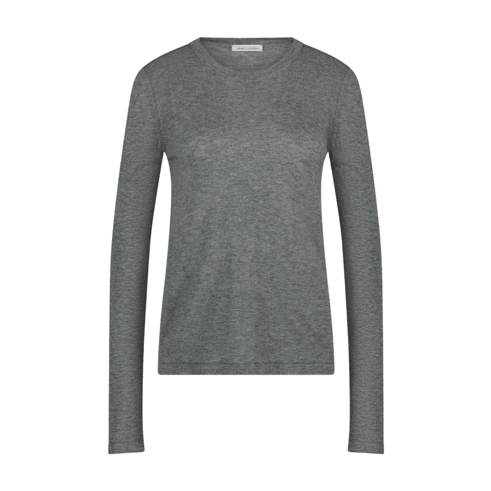 Jane Lushka Katherine Pu Pullover Gray Dames