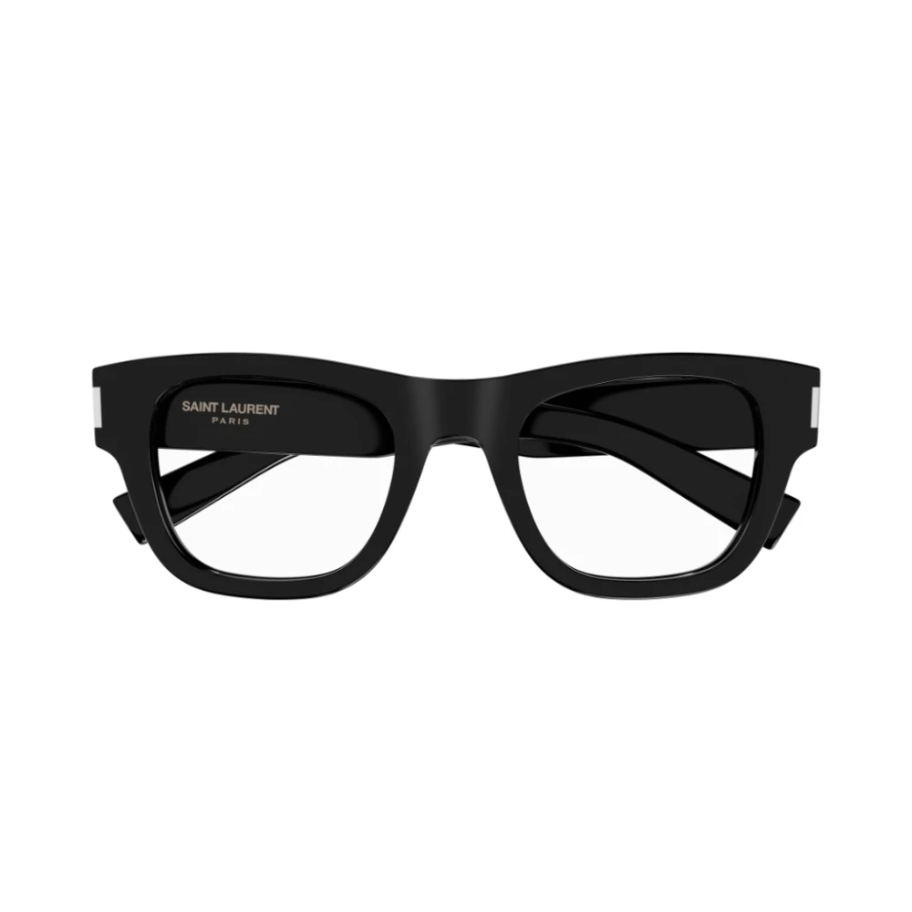 Saint Laurent Bold Square Zonnebril Black Heren