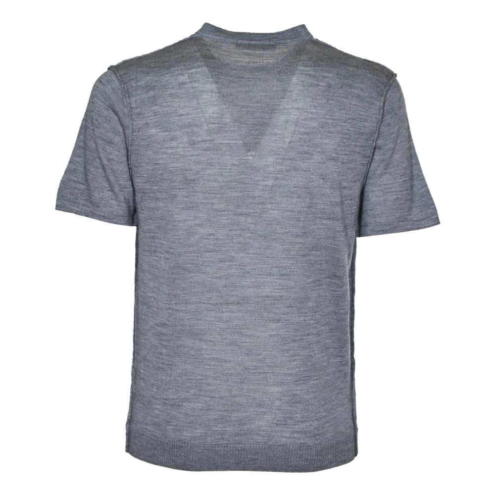 Daniele Fiesoli Grijze T-shirts en Polos Collectie Gray Heren