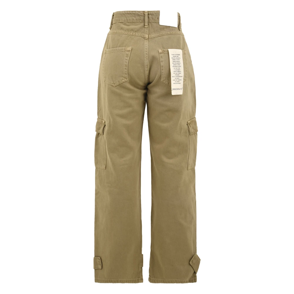 Hinnominate Stijlvolle Broek Brown Dames