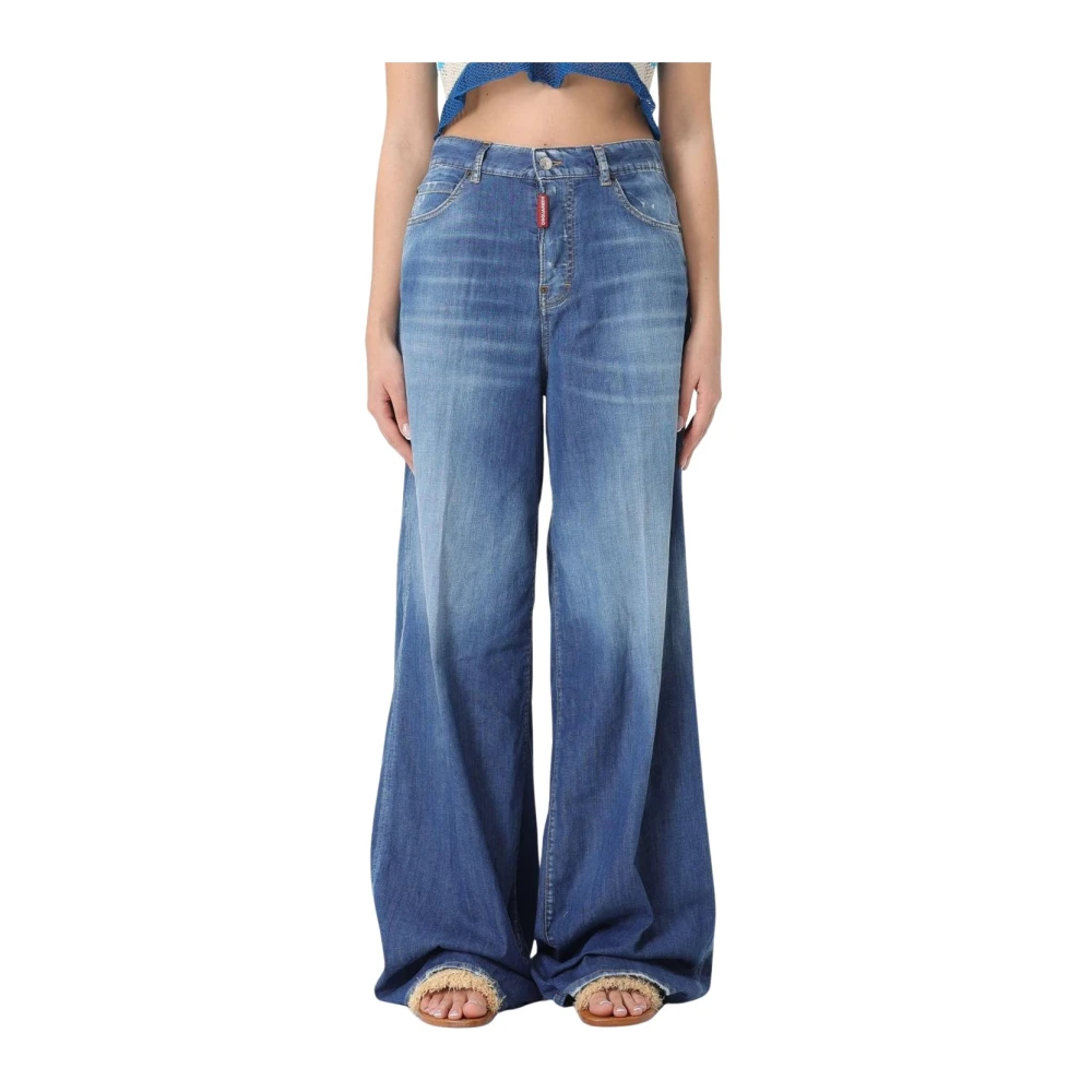 Jeans > Wide Jeans - - Dsquared2 - Modalova