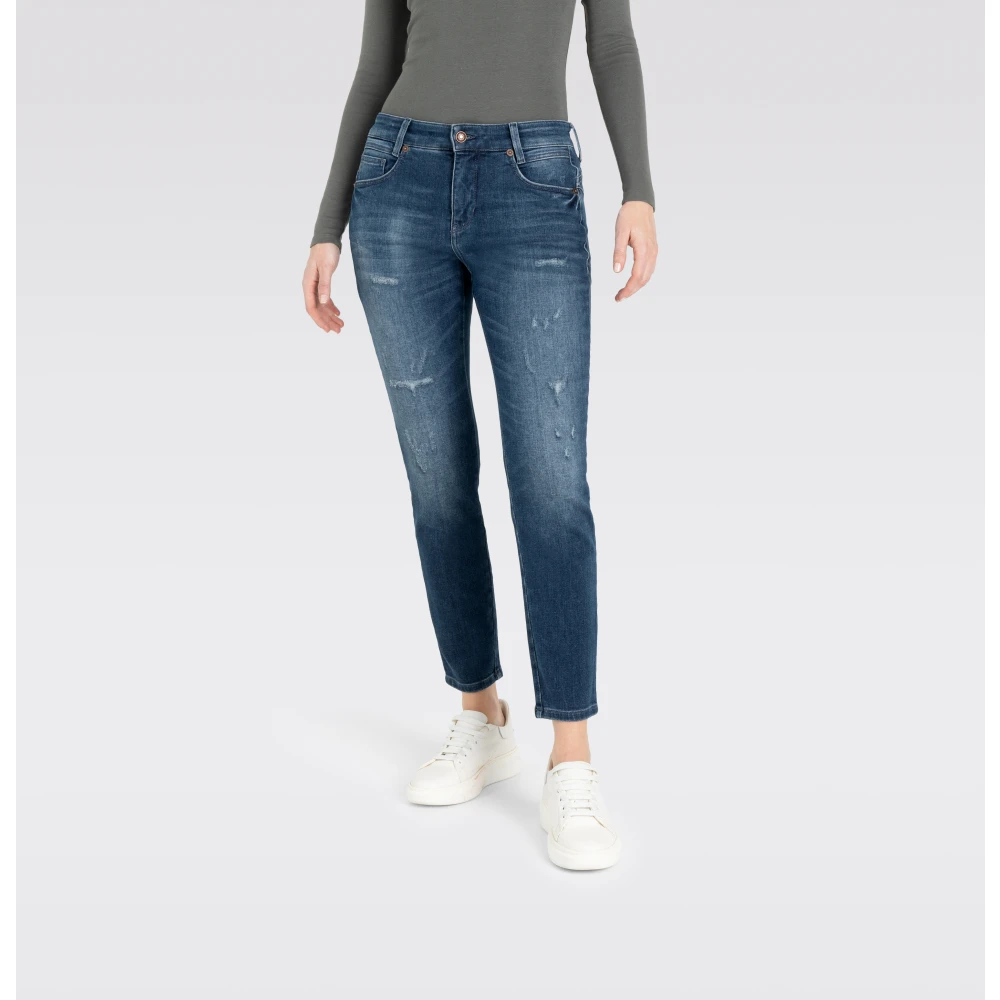 MAC Vintage Denim Comfort Jeans Blue Dames