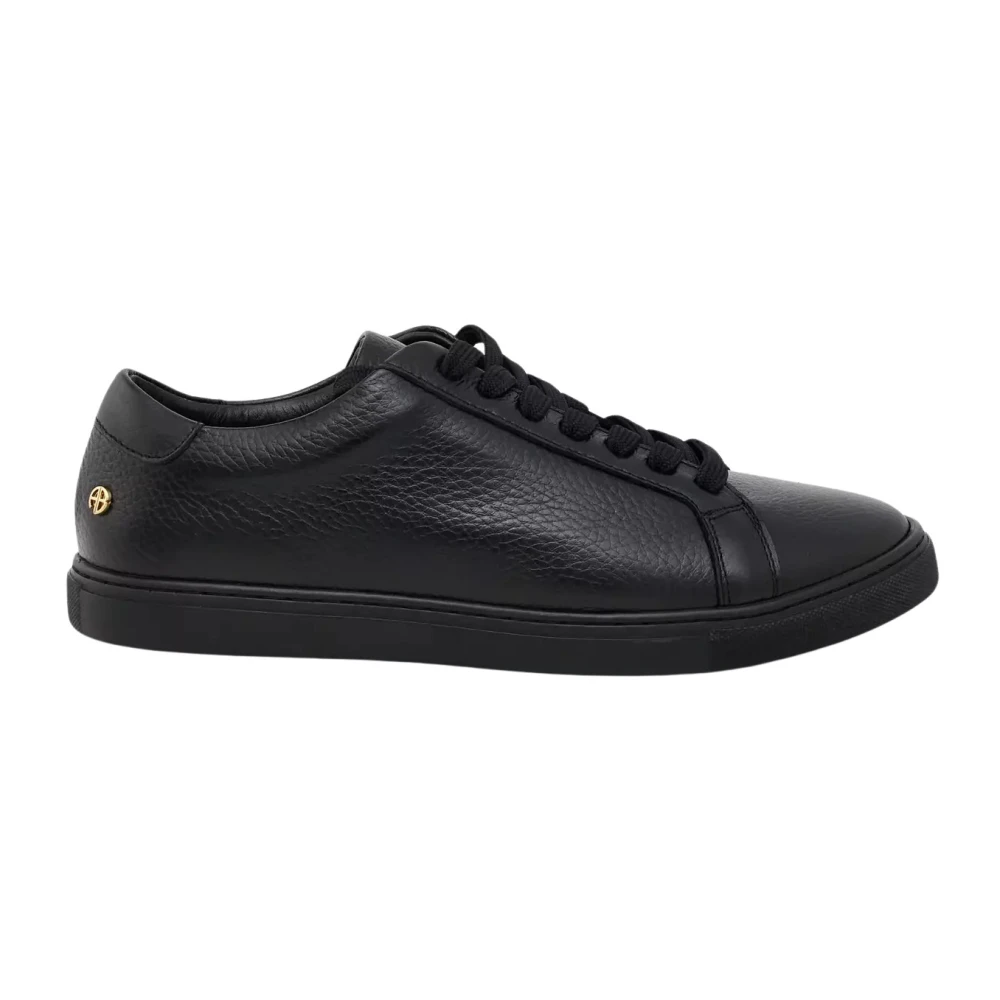 Anine Bing Leather Sneakers Dames Schoenen Zwart