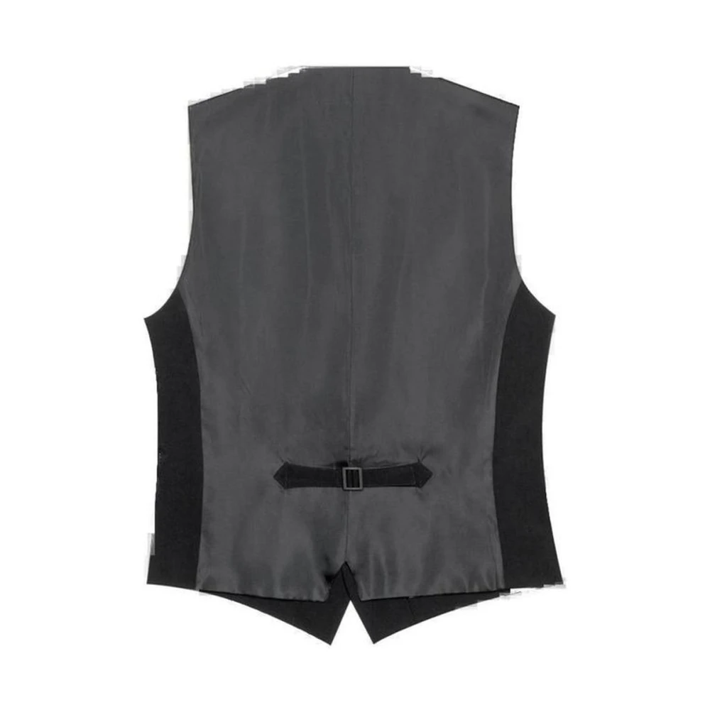 Antony Morato Polyester Suit Vest Lente Zomer Collectie Black Heren