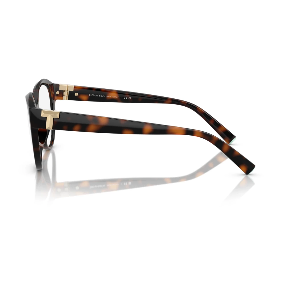 Tiffany Stijlvolle Bril in Zwart Brown Dames