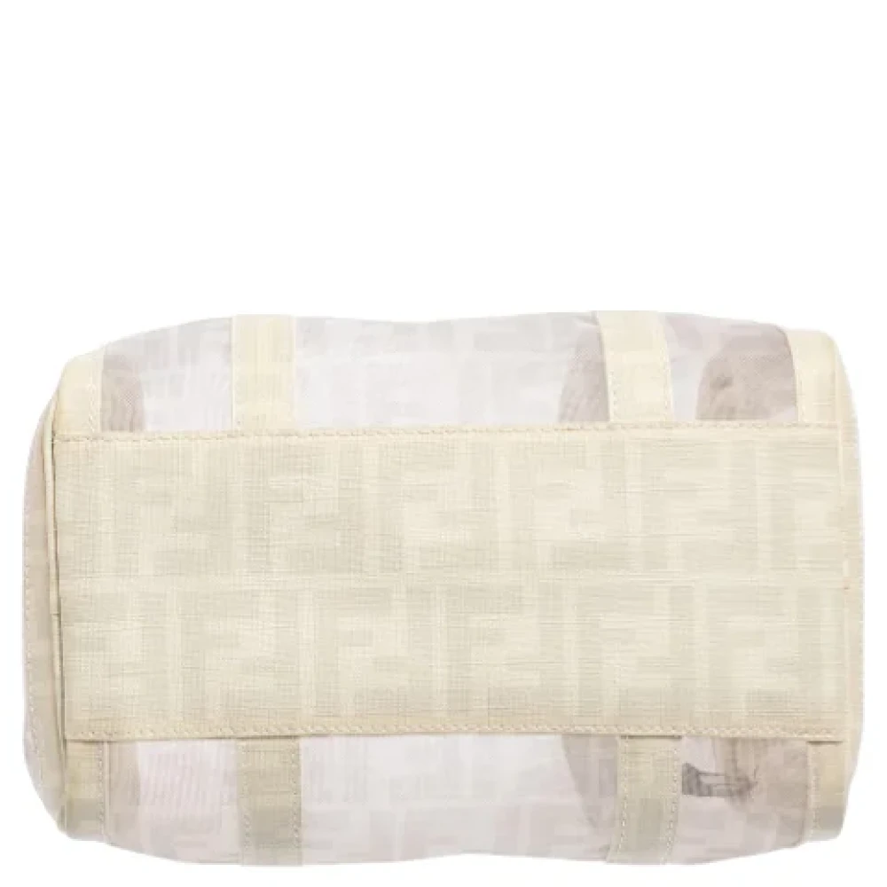 Fendi Vintage Pre-owned Canvas fendi-bags White Dames