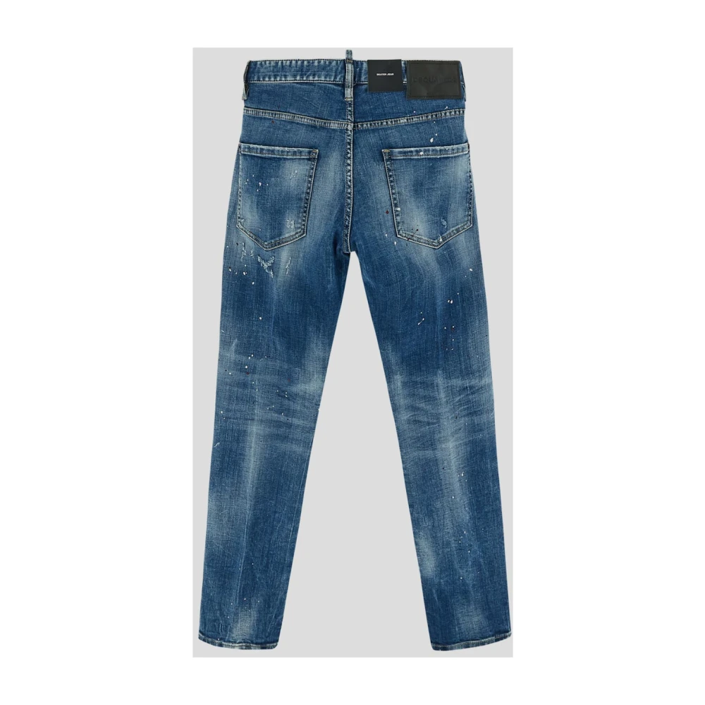 Dsquared2 Heren Denim Mode Blue Heren