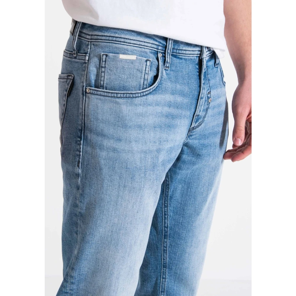 Antony Morato Comfort Tapered Fit Denim Jeans Blue Heren