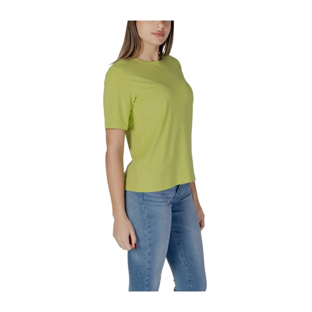b.Young Groene Crew Neck T-Shirt Green Dames