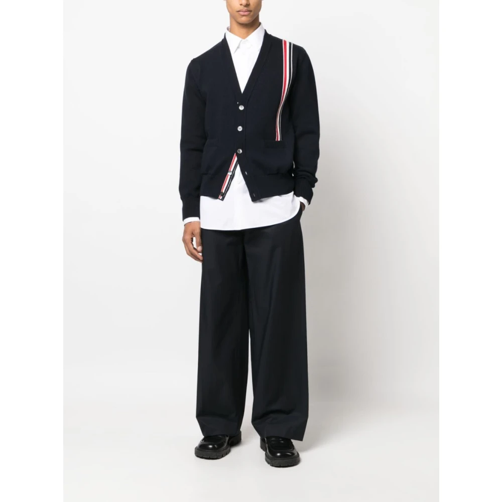 Thom Browne Cardigans Blue Heren