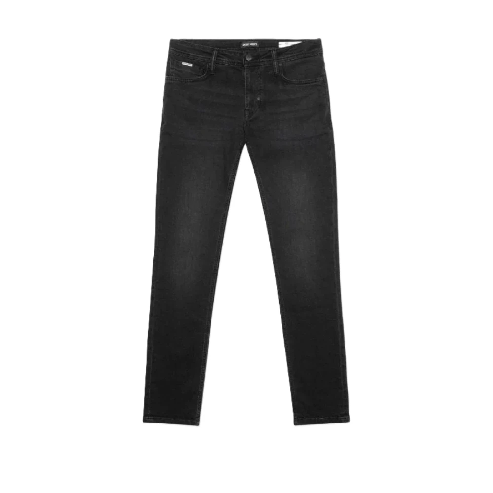 Antony Morato Svart Denim Tapered Fit Jeans Black, Herr