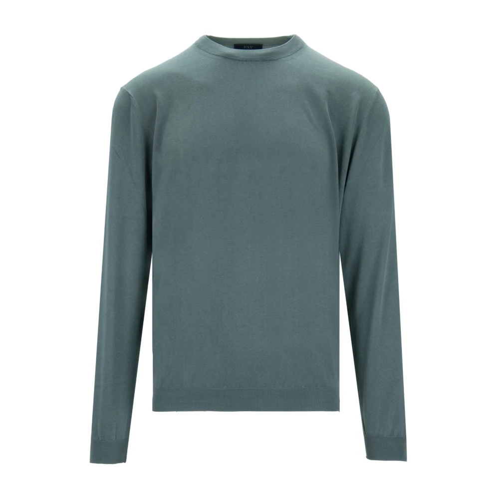 Knitwear > Round-neck Knitwear - - Fay - Modalova